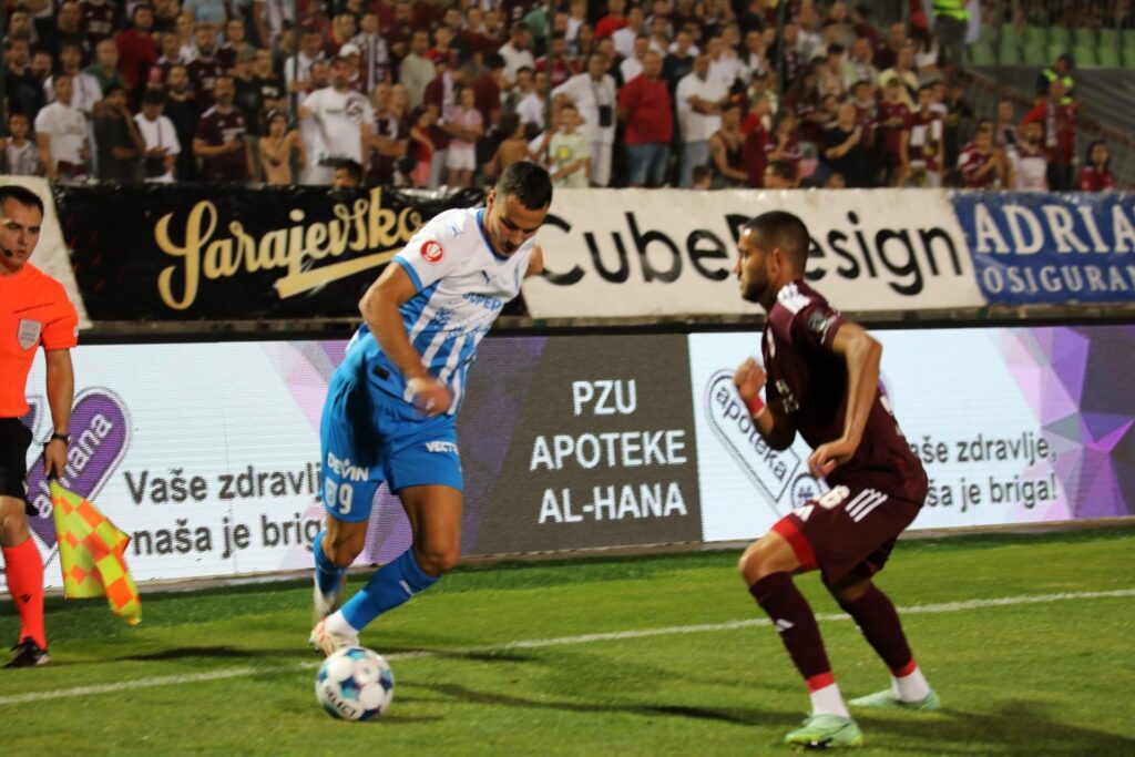 Universitatea Craiova, Învinsă de FK Sarajevo 2-1 în Preliminariile UEFA Conference League