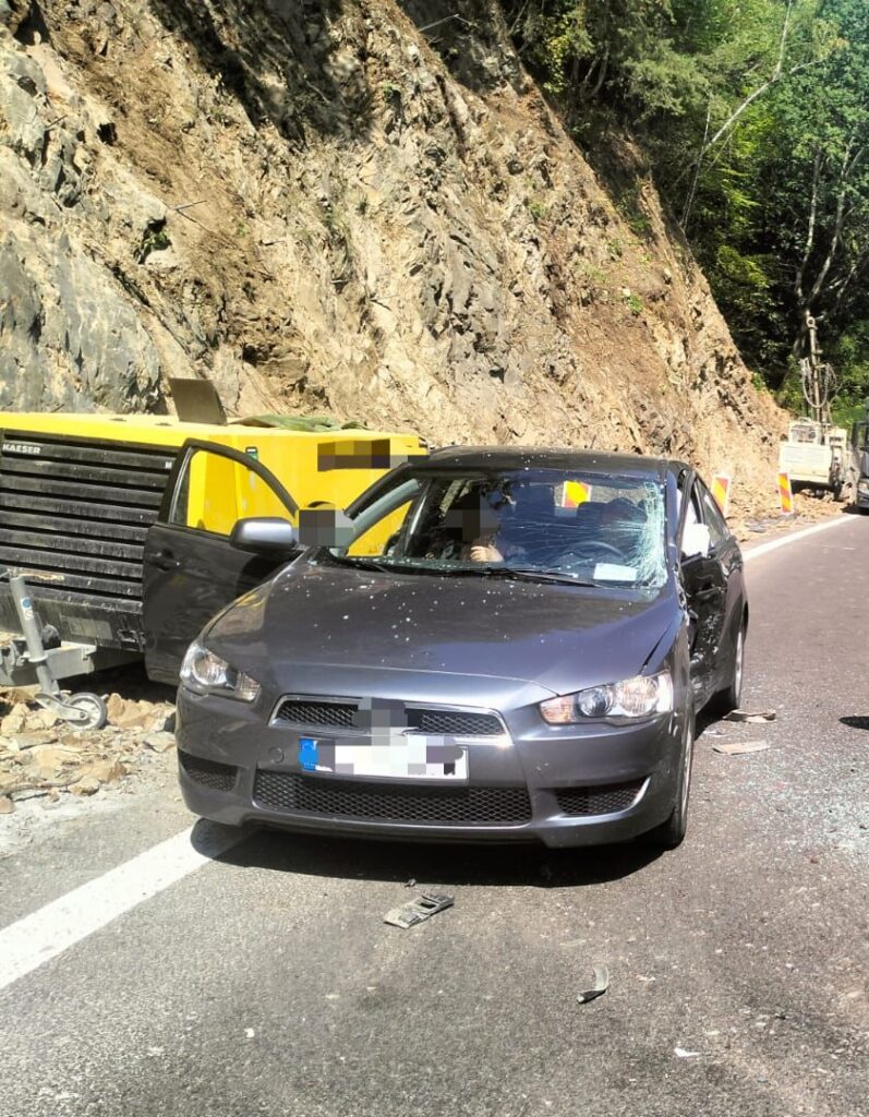 Vâlcea: Accident rutier pe DN 7