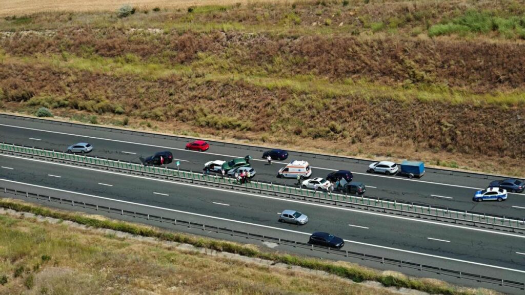 Alertă pe Autostrada Soarelui – Plan Roșu de intervenție activat. Intervine elicopterul SMURD