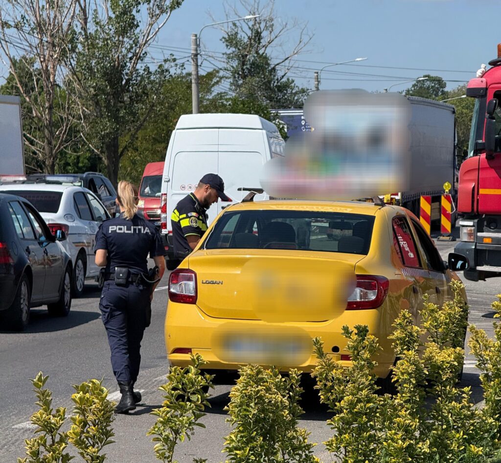 Poliția Transporturi Craiova, acțiune de control în zona Aeroportului Internațional Craiova