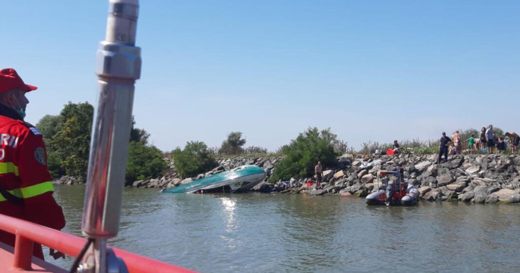 Conducătorul ambarcațiunii care s-a răsturnat la Sulina, reținut