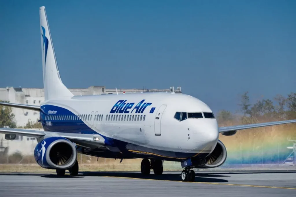 Blue Air Aviation a fost declarată în faliment de către Infinexa