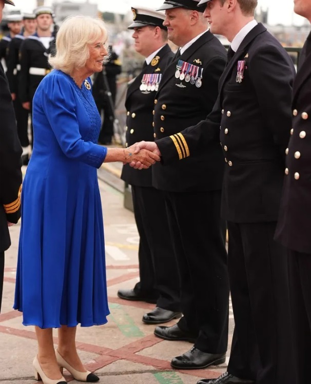 Camilla a fost onorată miercuri cu râvnitul titlu de Viceamiral al Regatului Unit.