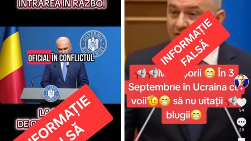 MAI avertizează: clipuri false în care premierul Bolojan anunță intrarea României în război!