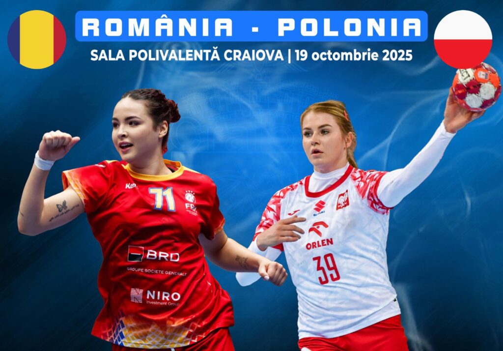 Handbal (f) / România – Polonia, meciul din EHF Euro Cup, se va disputa la Craiova