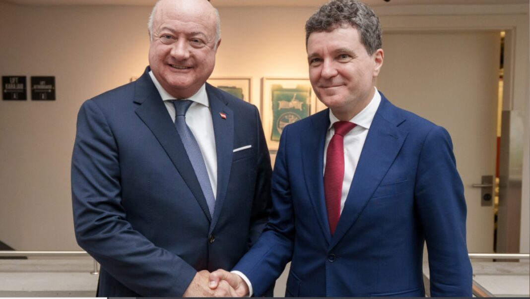 dan Întrevederea Președintelui României, Nicușor Dan, cu Cancelarul Federal al Republicii Austria, Christian Stocker