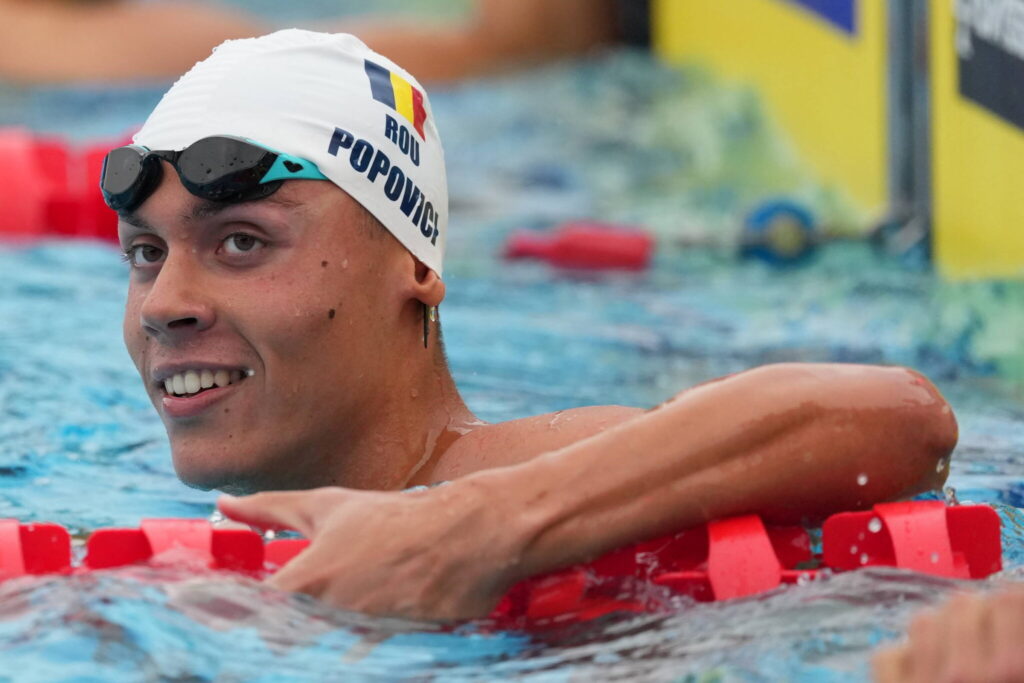 David Popovici, „aurul“ României! Este din nou campion mondial în proba de 200 m