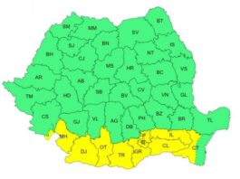 Cod galben de caniculă în Dolj şi Olt