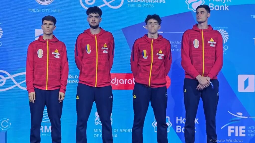 România a cucerit bronzul la sabie masculin, la CM de Scrimă de la Tbilisi
