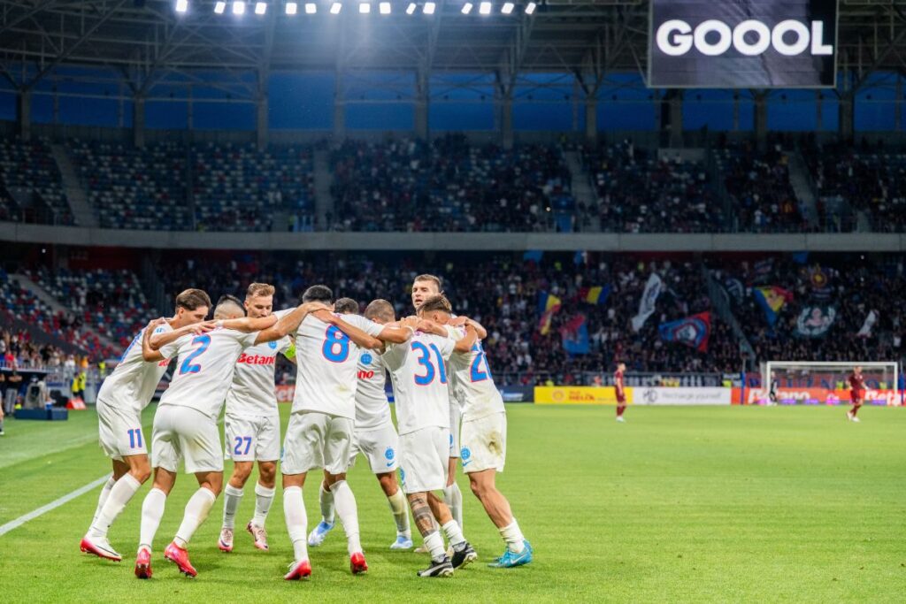 FCSB n-a defilat cu Inter d’Escaldes, dar are un plus mare înainte de retur