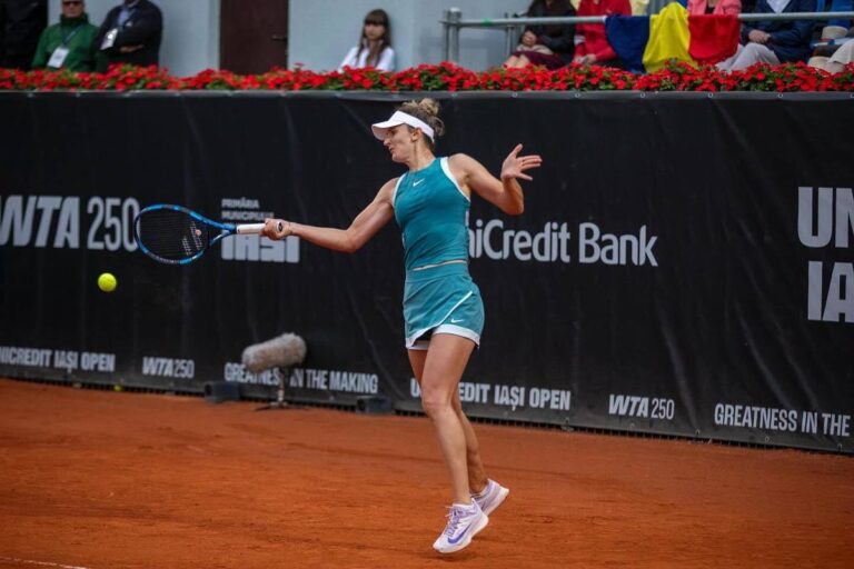 Irina Begu, la un pas de titlu la Iaşi Open! Azi e marea finală cu Teichmann