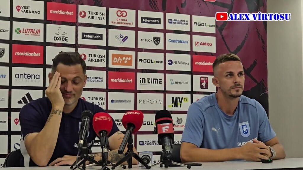 Mirel Rădoi și Nicușor Bancu Analizează Confruntarea U Craiova cu FK Sarajevo în Conference League