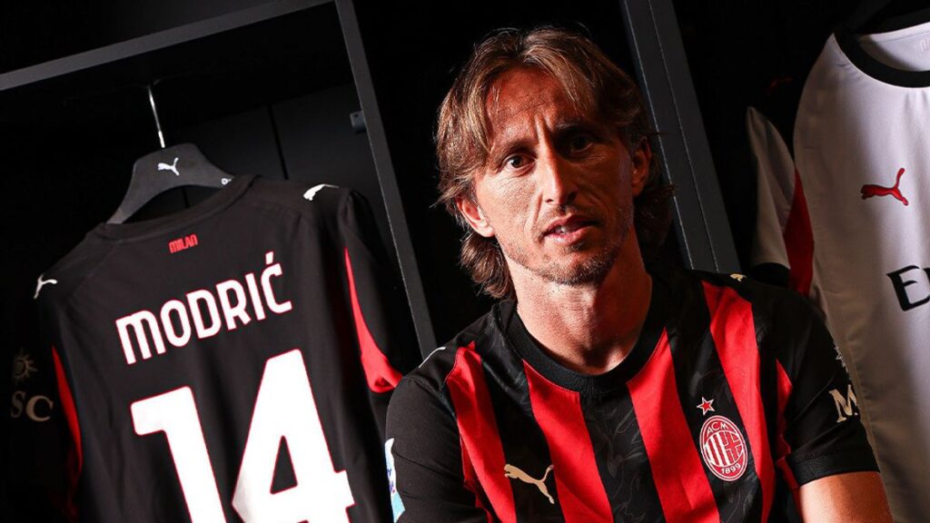 Luka Modric este noul jucător al celor de la AC Milan 