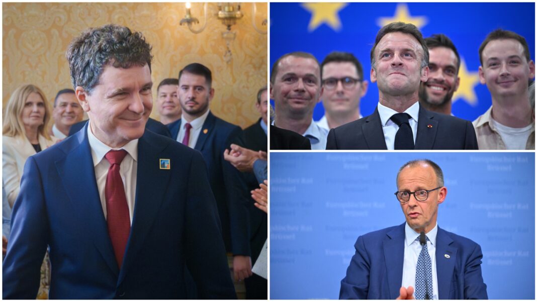 Politico: Nicușor Dan, curtat de partidele europene ale lui Macron și Merz