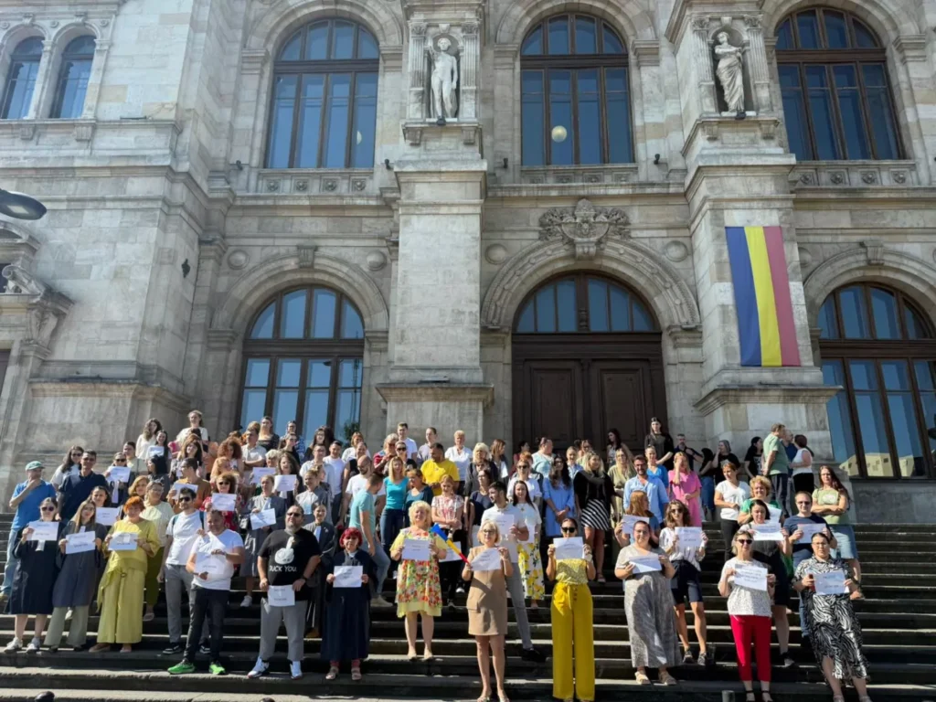 Angajaţii din sistemul bugetar au declanşat a doua zi de proteste