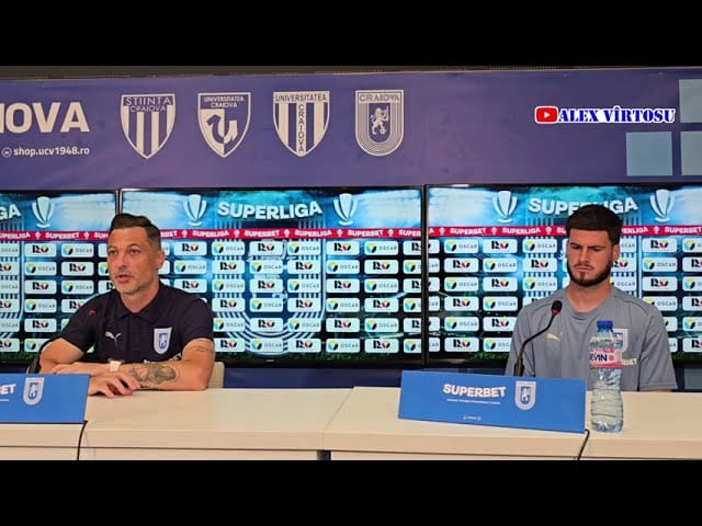 U Craiova – CFC Argeş / Rădoi şi Băluţă, încrezători, dar şi precauţi înainte de primul meci de pe „Oblemenco“