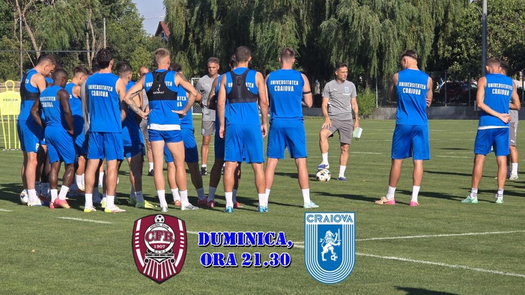 Mirel Rădoi și Alex Cicâldău, Pregătiri Intense pentru CFR Cluj vs Universitatea Craiova în Superligă