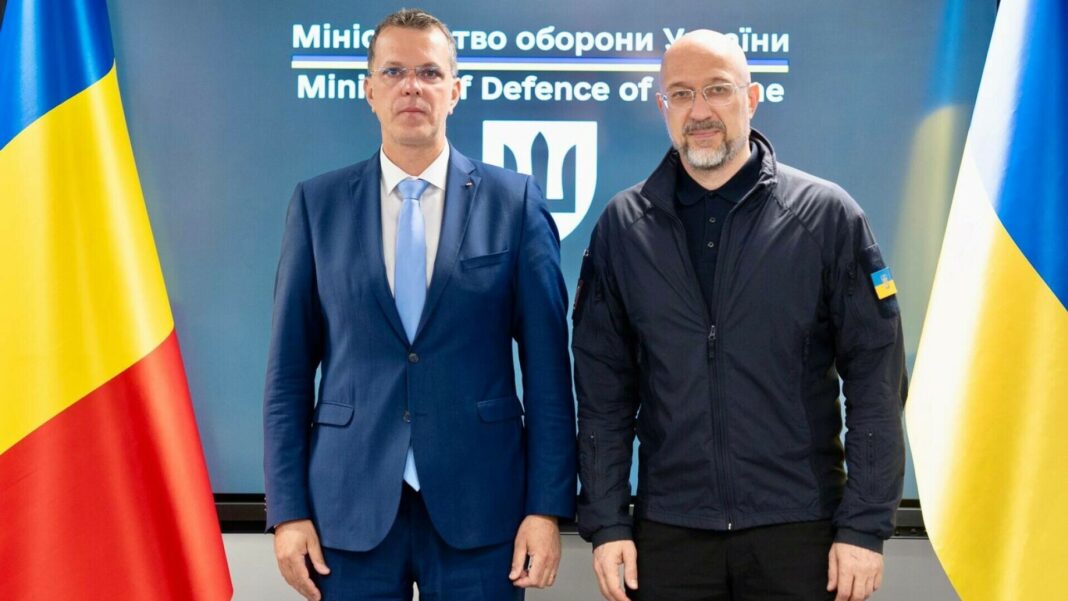 Ministrul Ionuț Moșteanu, la Kiev: România va colabora cu Ucraina ”la dezvoltarea produselor militare”