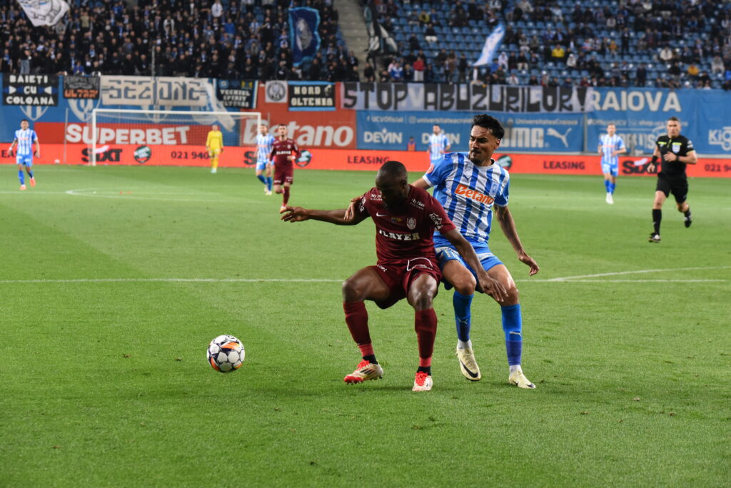 CFR Cluj – Universitatea Craiova, un meci fără menajamente