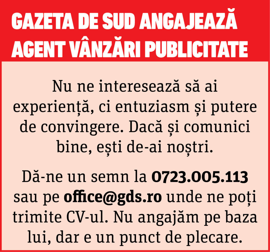 Anunţ angajare
