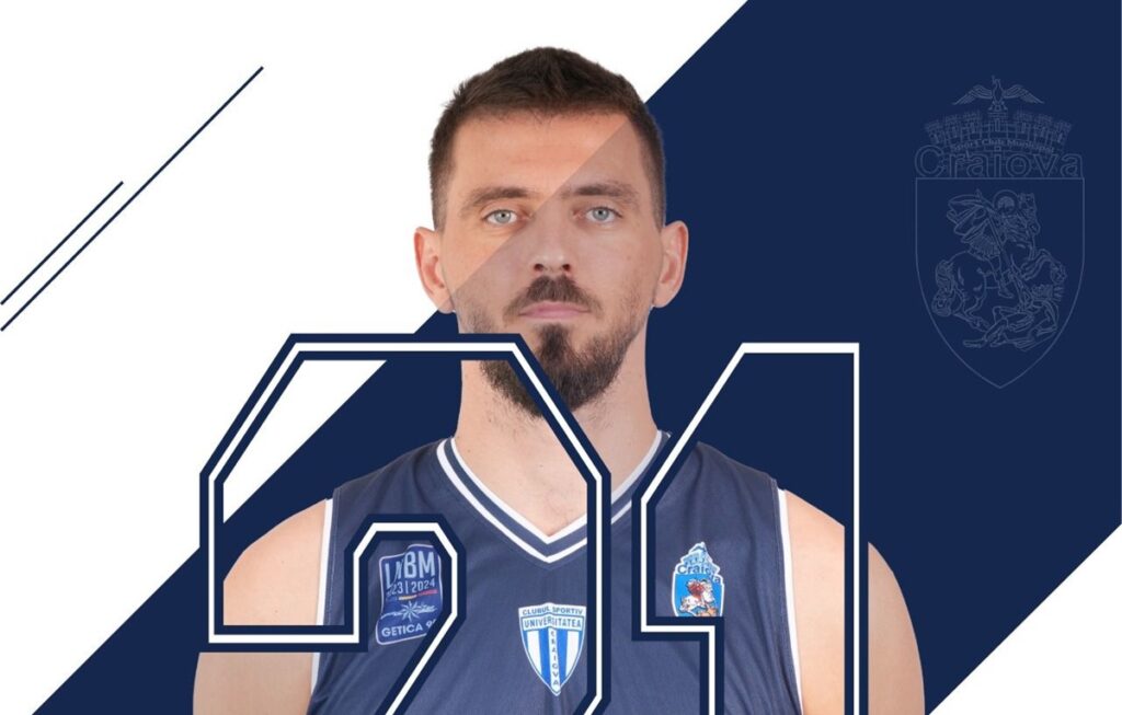 Baschet | Bogdan Țîbîrnă a revenit la SCMU Craiova!