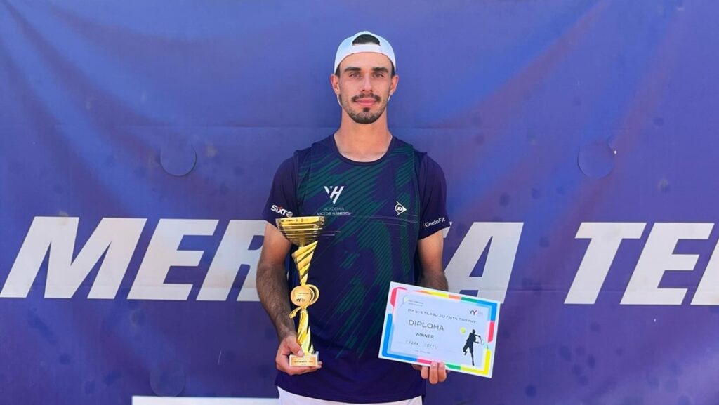 Tenis | Cezar Crețu a câștigat turneul de la Târgu Jiu