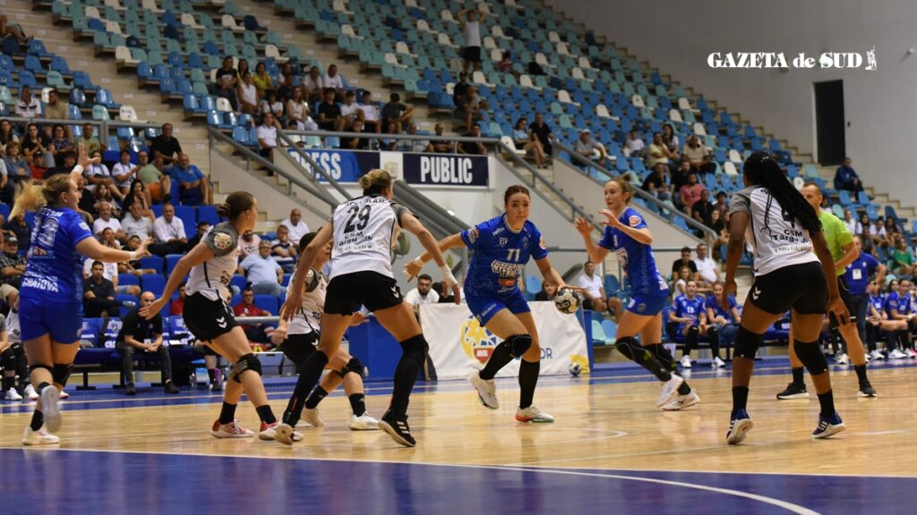 Liga Florilor | SCM „U“ Craiova, victorioasă cu CSM Târgu Jiu