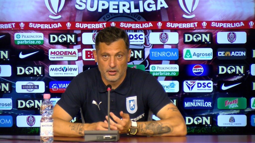 Mirel Rădoi Surprins de Partida cu Multe Goluri din Gruia Contra CFR Cluj
