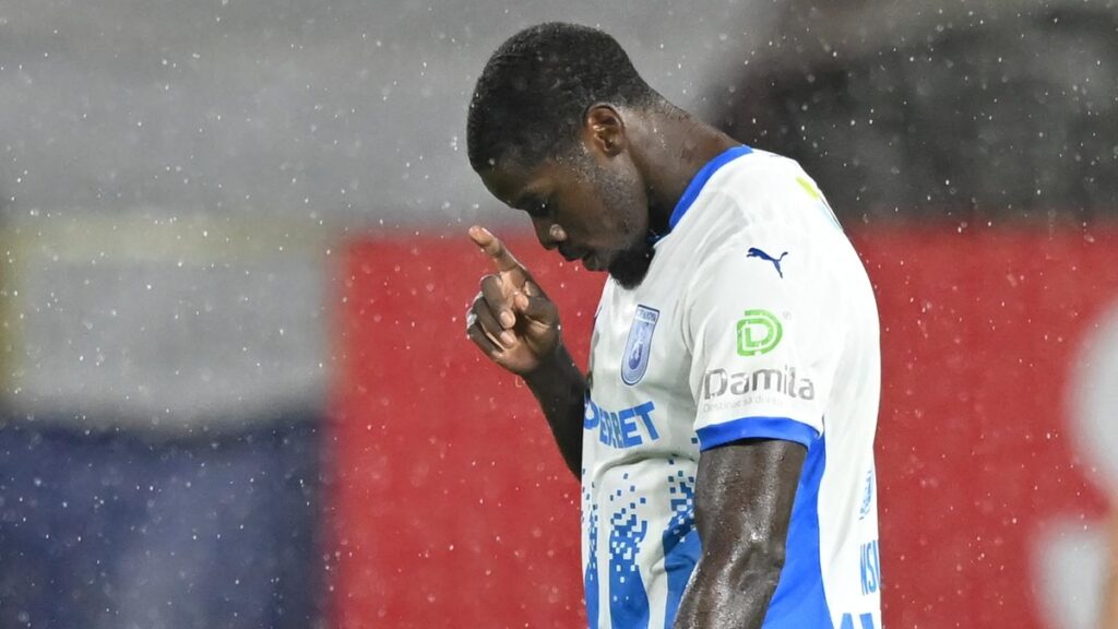 Steven Nsimba, fericit după primul meci în care a fost titular