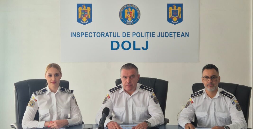 Bilanțul Inspectoratului de Poliție Județean Dolj pentru primele 6 luni din 2025