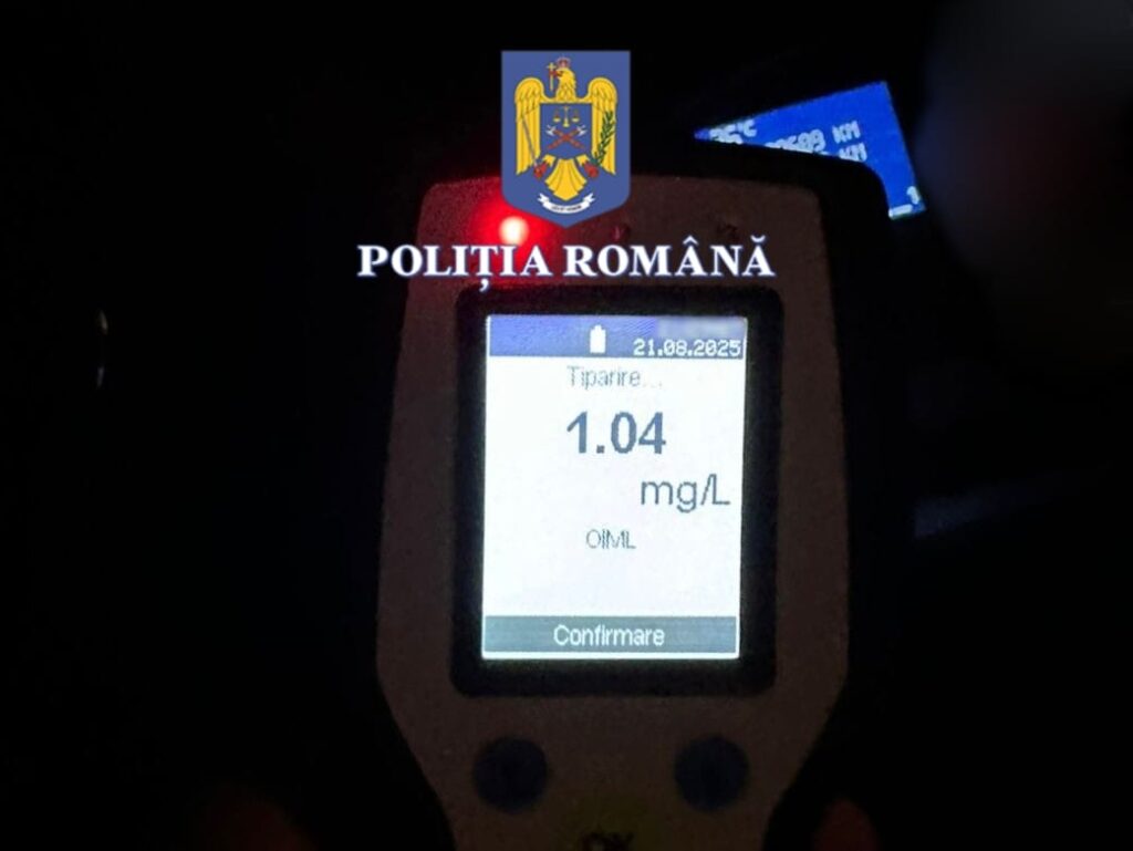 Reținut pentru conducere sub influența alcoolului în Corabia