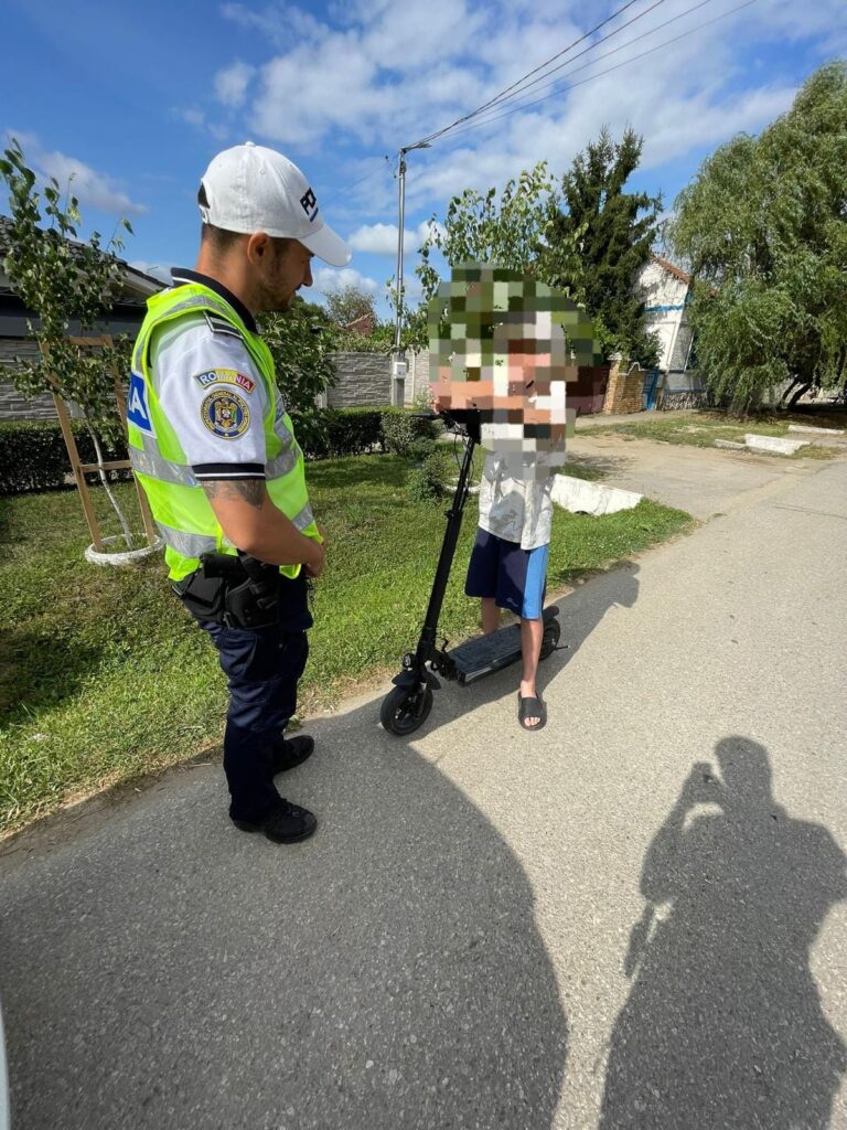 860 de sancțiuni aplicate pietonilor, bicicliștilor și conducătorilor de trotinete în Gorj