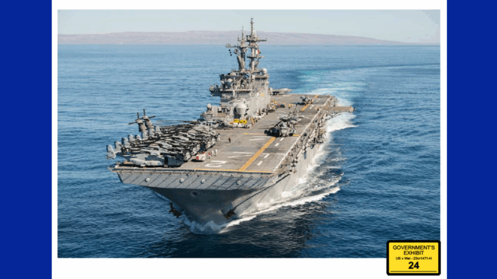 Marinar american condamnat pentru spionaj în favoarea Chinei