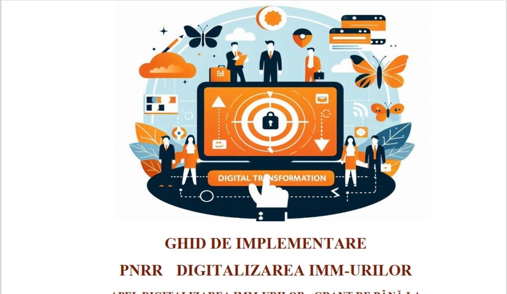 Digitalizarea IMM-urilor – grant de până la 100.000 euro pe întreprindere care să sprijine IMM-urile în adoptarea tehnologiilor digitale