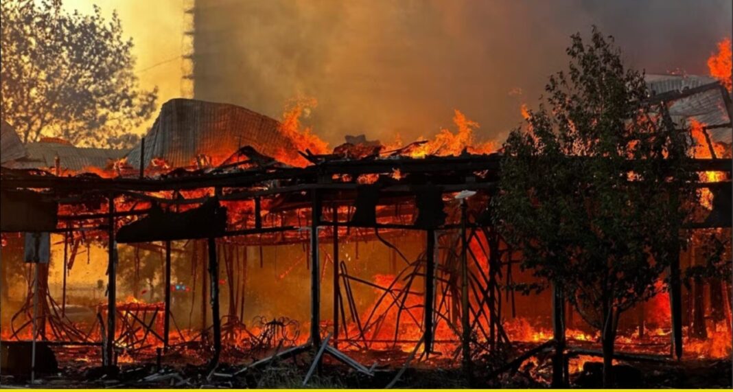 Al treilea incendiu în ultima săptămână la fostul club Belagio din Mamaia