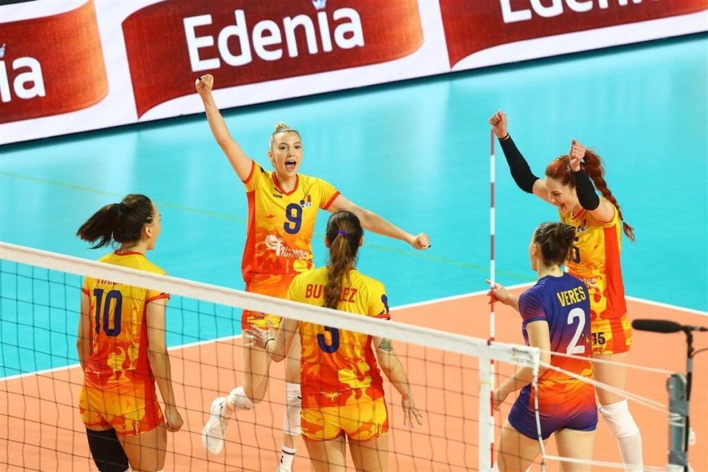 Volei (f) / România a defilat cu Kosovo într-un joc din cadrul preliminariilor CE 2026