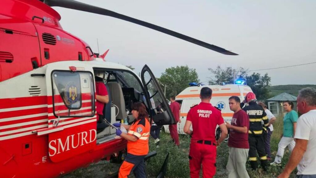 Un copil de 8 ani, găsit în stare gravă după ce a căzut de pe o trotinetă electrică