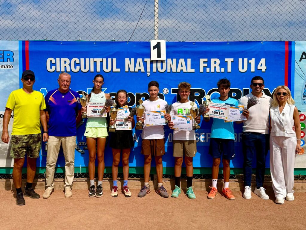 Tenis | S-au aflat câștigătorii turneului „AutoKAPPA Trophy“