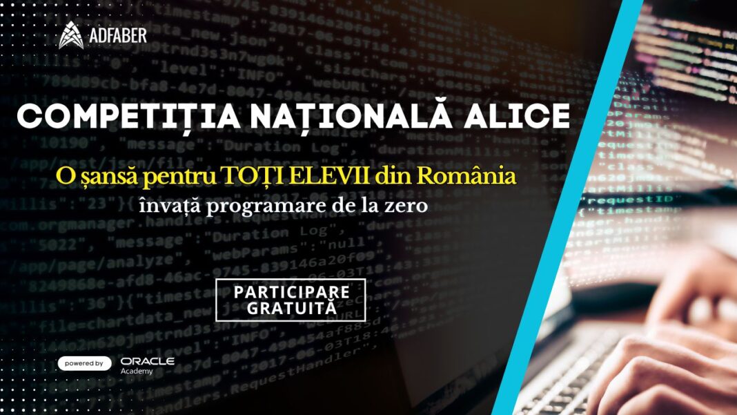 A început a 11-a ediție a competiției „Învață să programezi cu Alice” – provocare națională pentru elevii pasionați de tehnologie