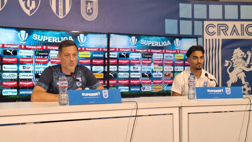 Mirel Rădoi şi Ştefan Baiaram au prefaţat meciul „U“ Craiova – Farul Constanţa