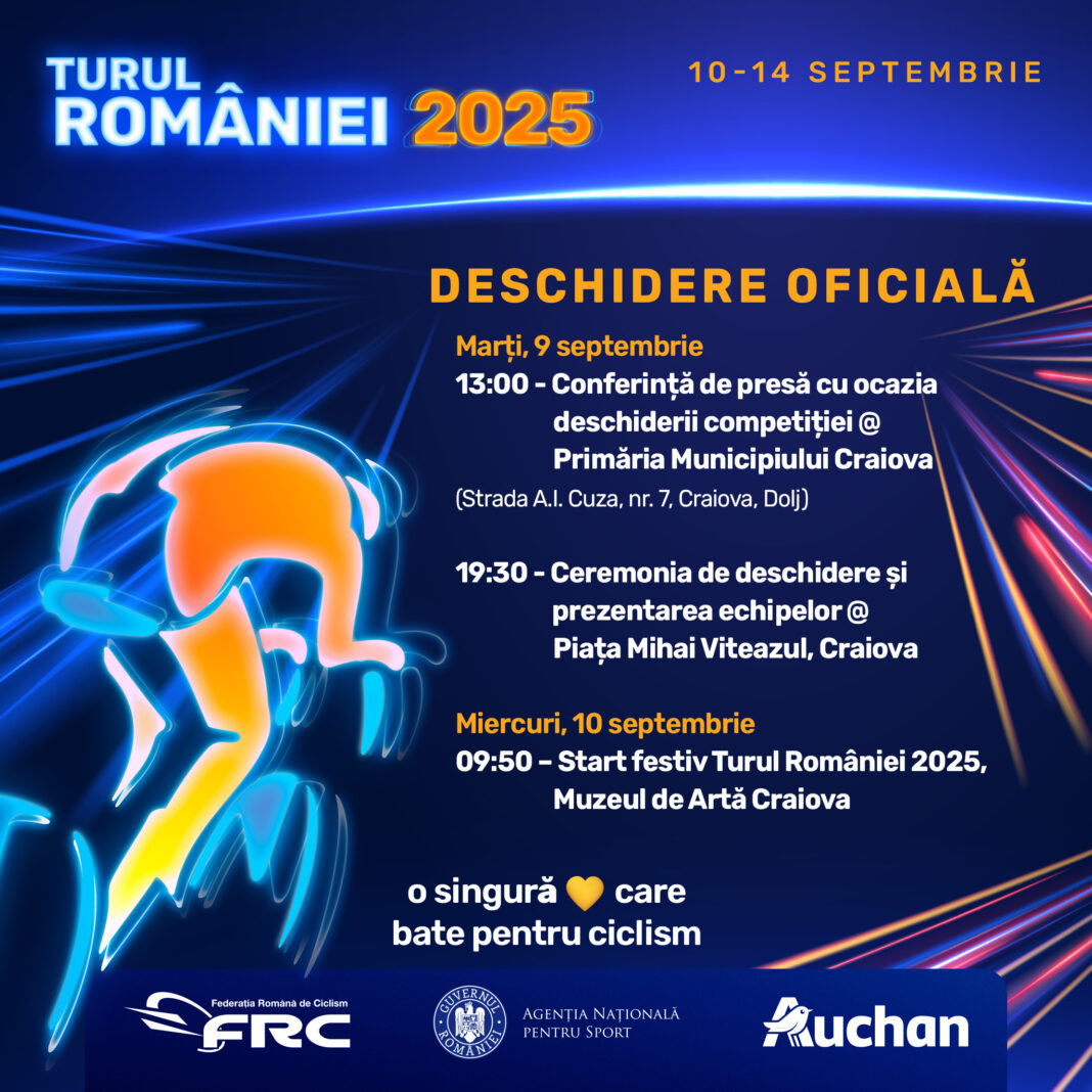 Turul României la Ciclism 2025 ia startul peste o săptămână din Craiova