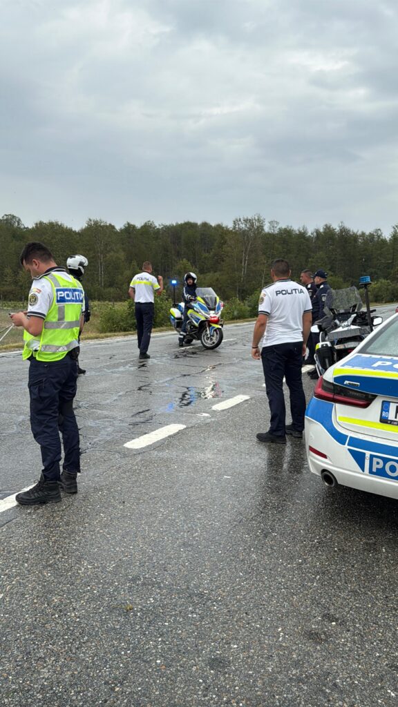 (VIDEO) Polițiștii vâlceni au asigurat măsurile de ordine la „Turul României 2025”