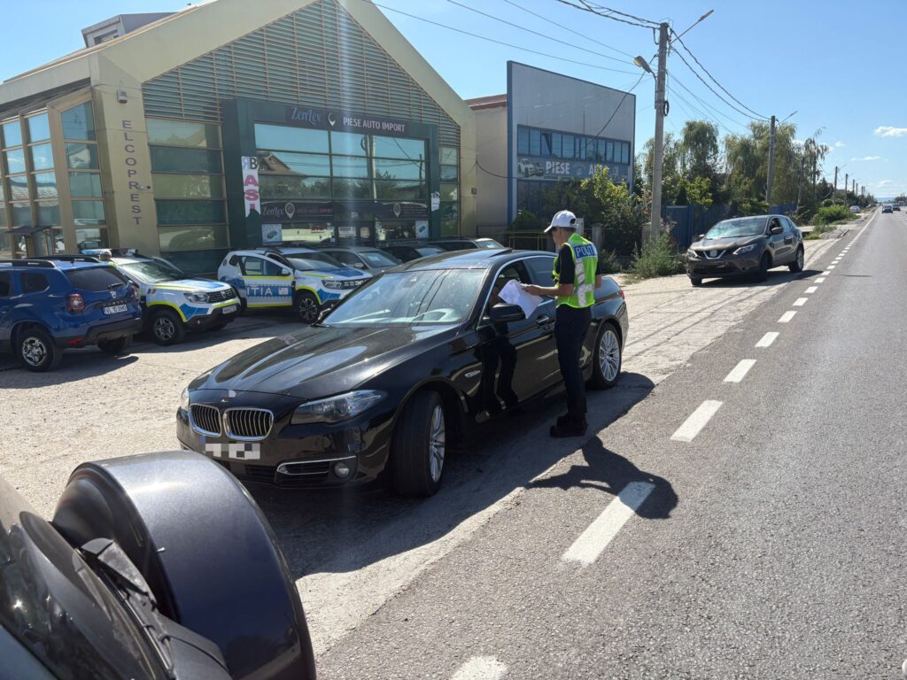 Acțiune Blitz a polițiștilor în Vâlcea