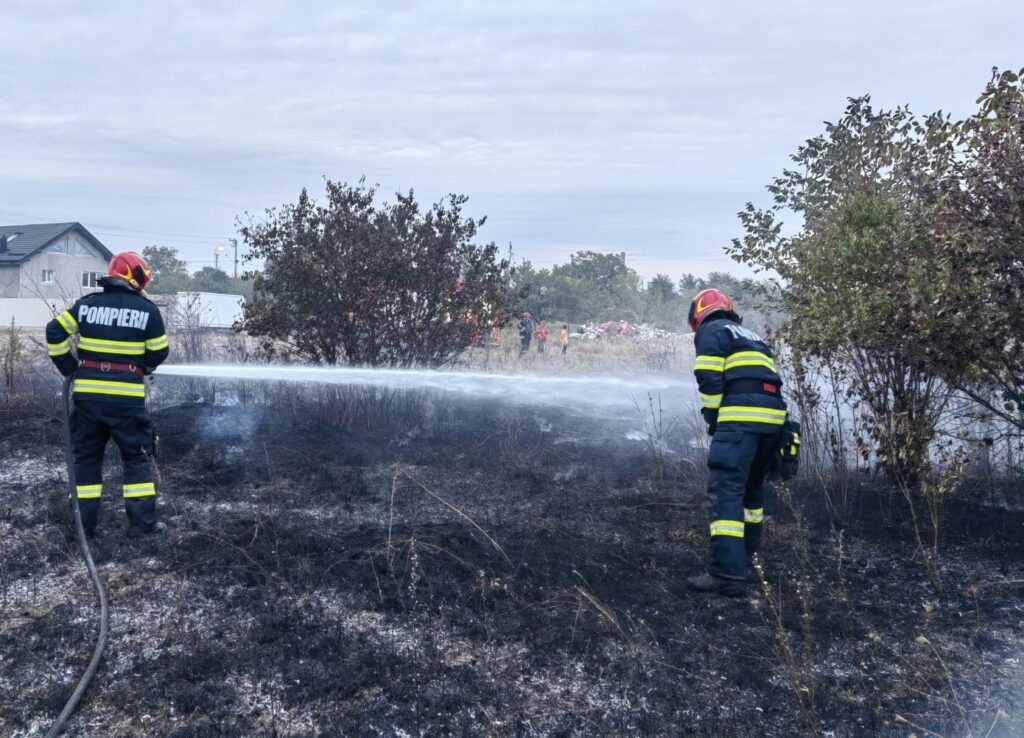69 de misiuni pentru pompierii vâlceni în ultimele 72 de ore