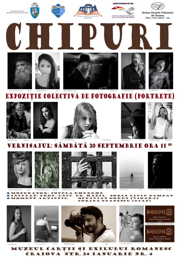 Muzeul Cărții și Exilului Românesc inaugurează expoziția de fotografie „Chipuri”, dedicată lui Samoilă Mârza