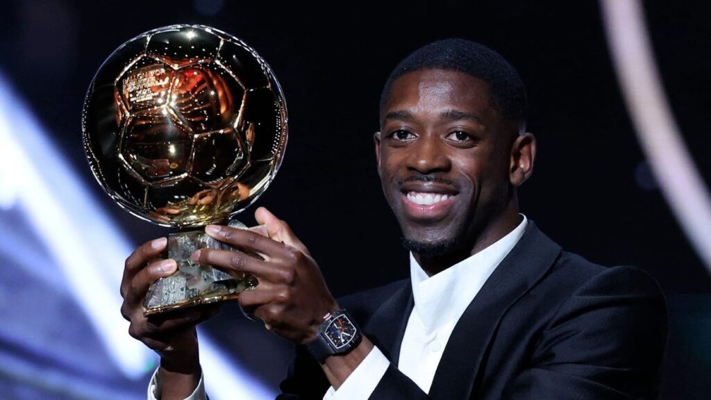 Ousmane Dembele, noul Balon de Aur! Emoţii şi lacrimi pe scena din Paris