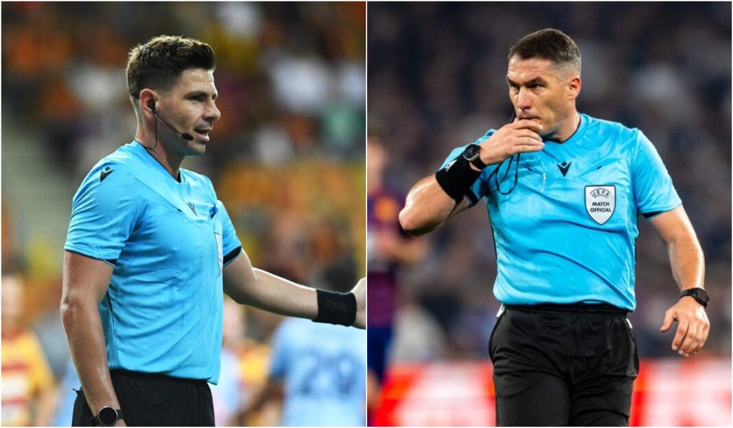Doi arbitri români, la centru în prima etapă a Ligii Campionilor