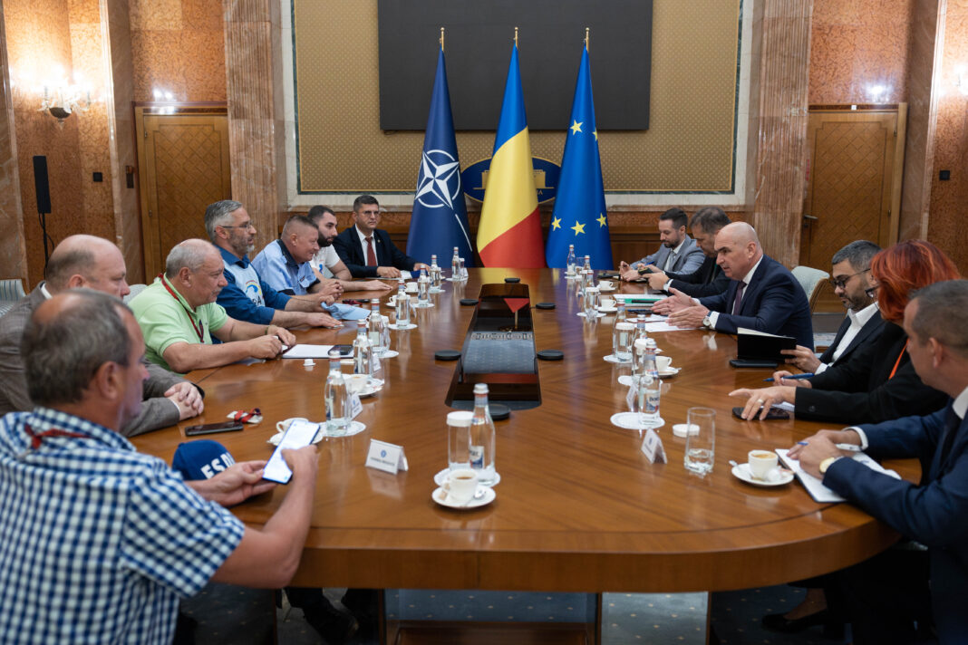 Consultări ale premierului Ilie Bolojan cu reprezentanții sindicatelor