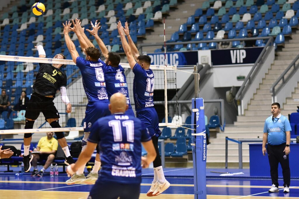 Volei (m) / SCMU Craiova a trecut cu greu de Știința București la Cupa „Radu Zamfirescu”