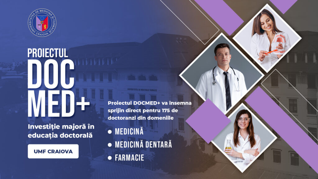 UMF Craiova lansează un proiect de 30 de milioane de lei pentru sprijinirea educației doctorale